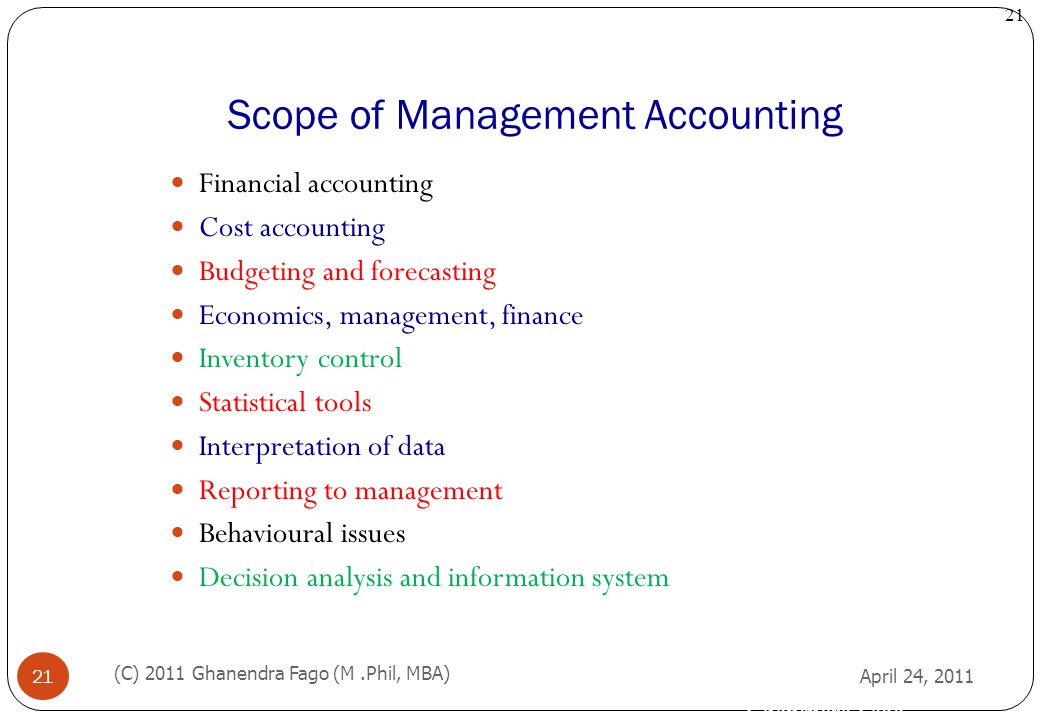 Analysis of financial accounting and the cost principle